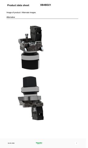 Datasheet — XB4BD21 — page 7