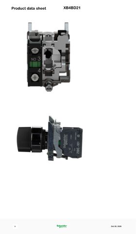 Datasheet — XB4BD21 — page 8