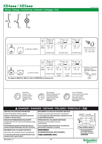 Instruction sheet — BRU46063_01 - XB4-XB5.pdf — page 5