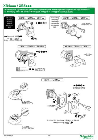 Instruction sheet — BRU46063_01 - XB4-XB5.pdf — page 3