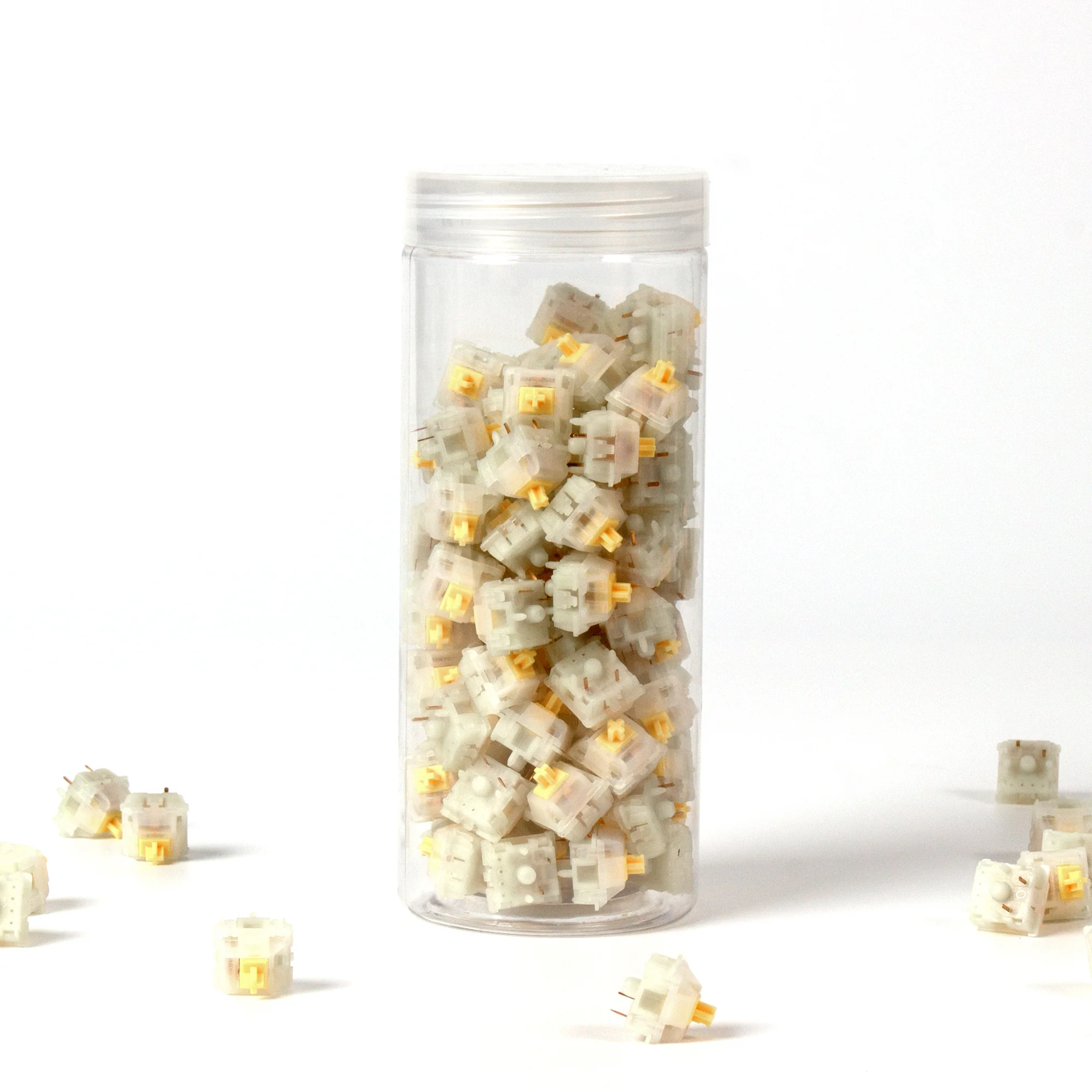 Gateron KS-3X1 FULL MILKY SWITCH SET — Gateron KS-3X1 Full Milky Switch Set
