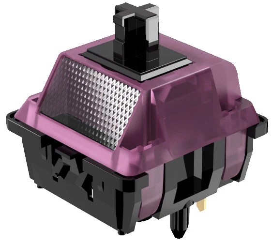 Durock BLACK LOTUS 55G LINEAR PCB MOUNT — Durock Black Lotus 55g Linear PCB Mount Switch