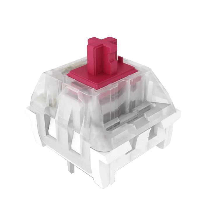 Kailh SPEED PRO BURGUNDY 50G LINEAR PLATE MOUNT — Kailh Speed Pro Burgundy 50g Linear Plate Mount Switch