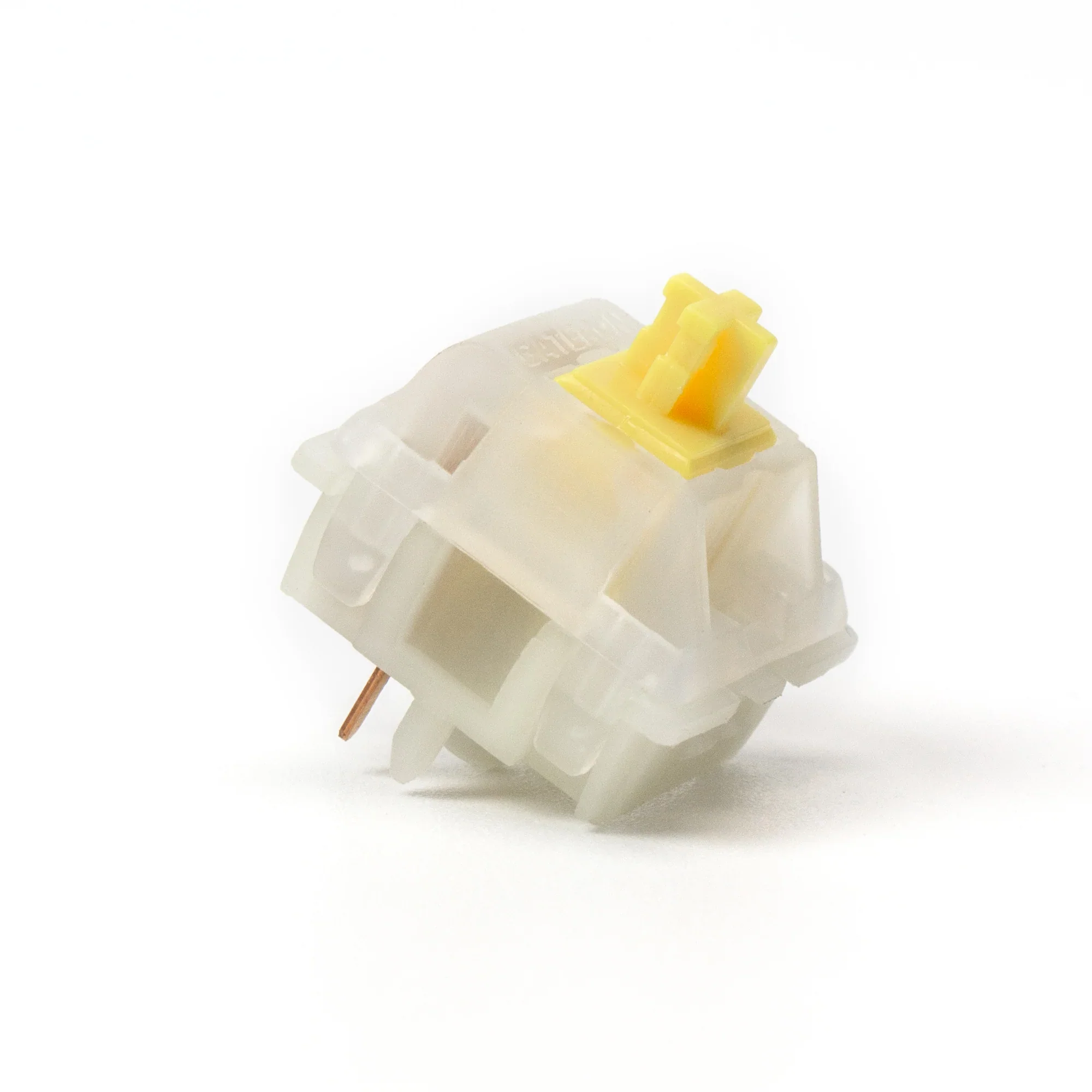 Gateron KS-3 MILKY YELLOW PRO 50G LINEAR PCB MOUNT — Gateron KS-3 Milky Yellow Pro 50g Linear PCB Mount Switch