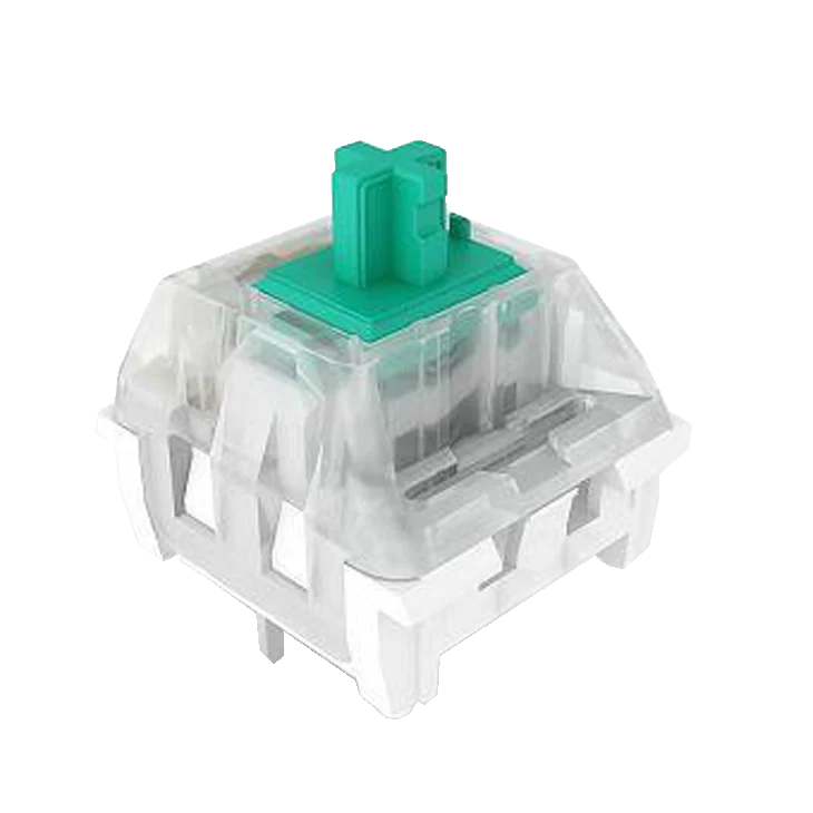Kailh SPEED PRO LIGHT GREEN 50G CLICKY PLATE MOUNT — Kailh Speed Pro Light Green 50g Clicky Plate Mount Switch