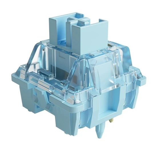 Akko CREAMY BLUE PRO V3 45G TACTILE PCB MOUNT SWITCHES 45 PACK — Akko Creamy Blue Pro V3 45g Tactile PCB Mount Switches 45 Pack
