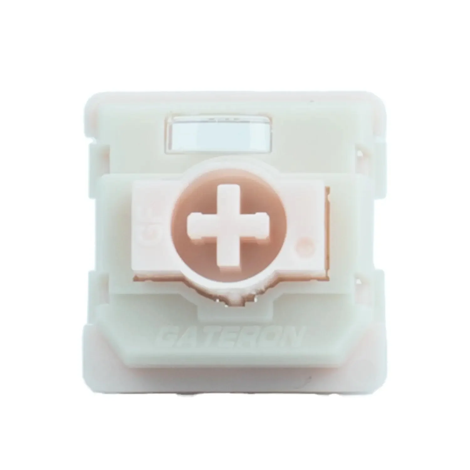 Gateron KS-33 LOW PROFILE STRAWBERRY CHOCOLATE LINEAR 45G PLATE MOUN — Gateron KS-33 Low Profile Strawberry Chocolate Linear 45g Plate Mount Switch