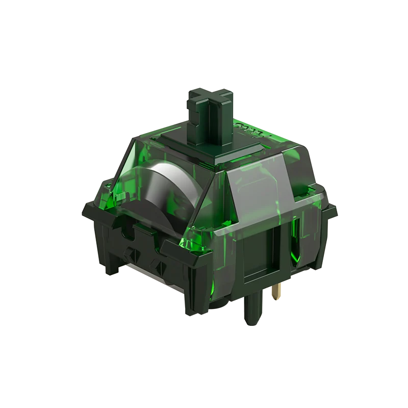 Akko X MONSGEEK GREEN FOG 60G LINEAR PCB MOUNT SWITCHES 45 PACK — Akko x Monsgeek Green Fog 60g Linear PCB Mount Switches 45 Pack
