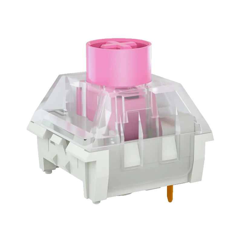 Kailh BOX SILENT PINK 35G LINEAR PLATE MOUNT — Kailh BOX Silent Pink 35g Linear Plate Mount Switch