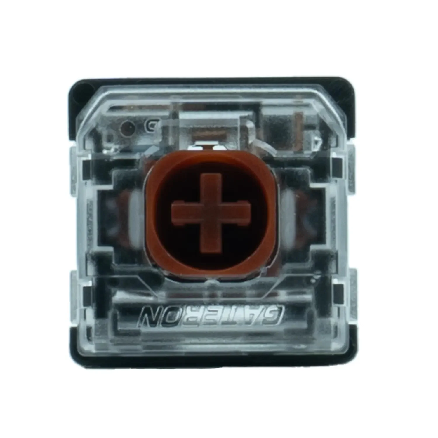 Gateron KS-33 LOW PROFILE BROWN SILENT 2.0 TACTILE 55G PLATE MOUNT — Gateron KS-33 Low Profile Brown Silent 2.0 Tactile 55g Plate Mount Switch