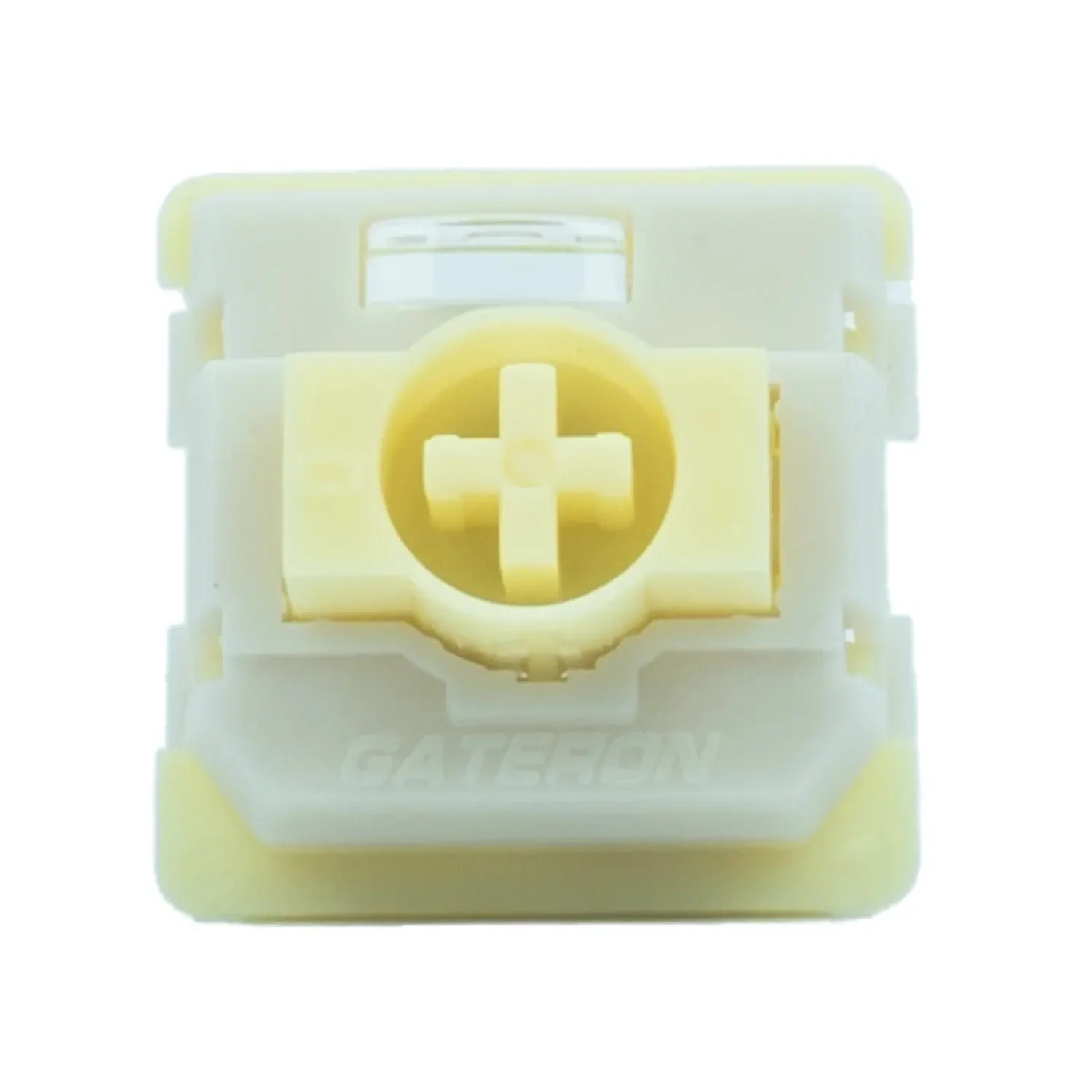 Gateron KS-33 LOW PROFILE BANANA CHOCOLATE TACTILE 50G PLATE MOUNT — Gateron KS-33 Low Profile Banana Chocolate Tactile 50g Plate Mount Switch