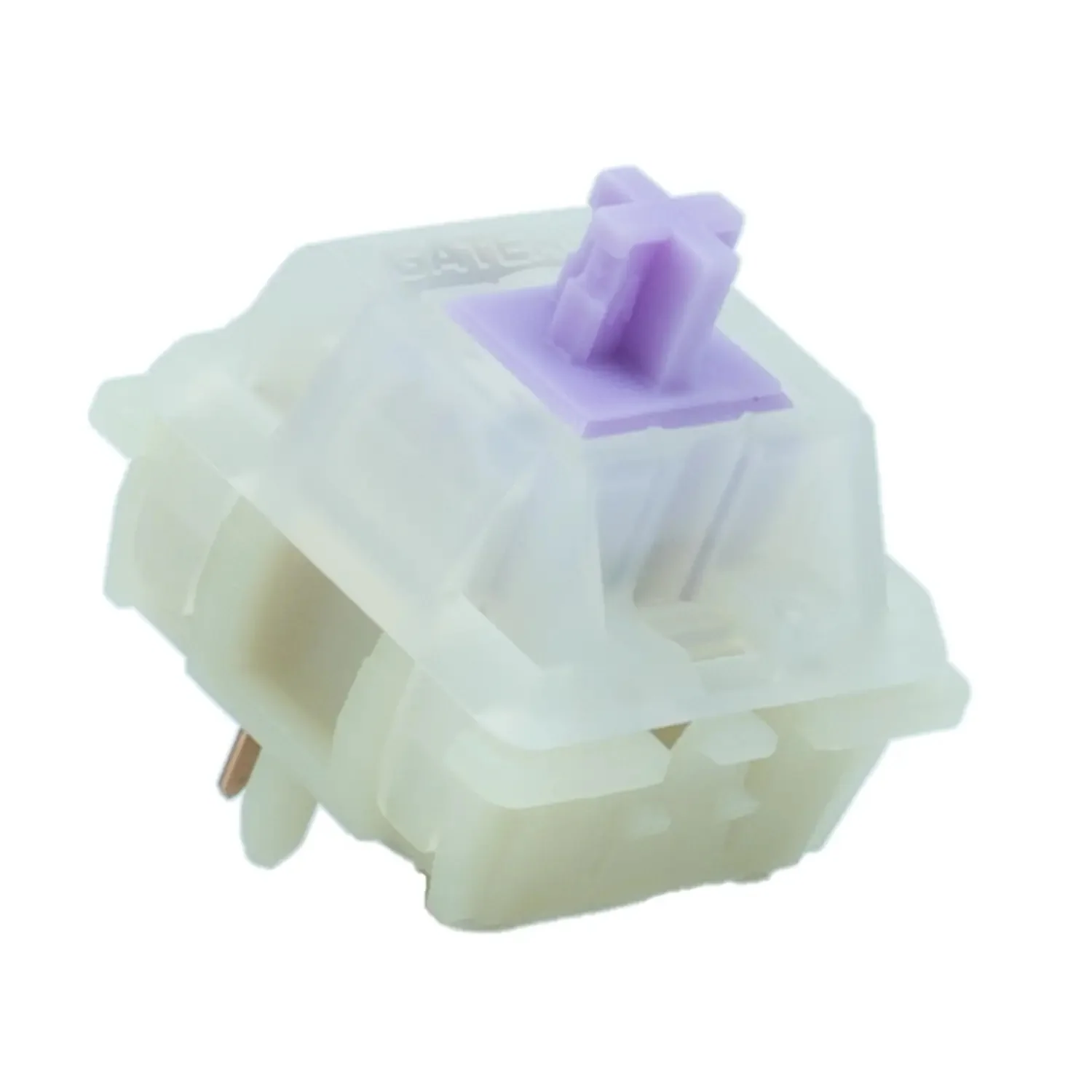 Gateron KS-3X1 MILKY PRO TACTILE SILENT PURPLE 55G PCB MOUNT — Gateron KS-3X1 Milky Pro Tactile Silent Purple 55g PCB Mount Switch